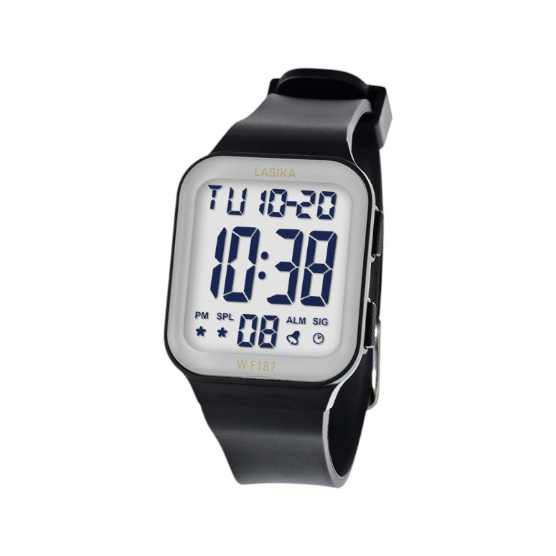 Ψηφιακό ρολόι χειρός - WF187 - Lasika - 115140 - Black/White