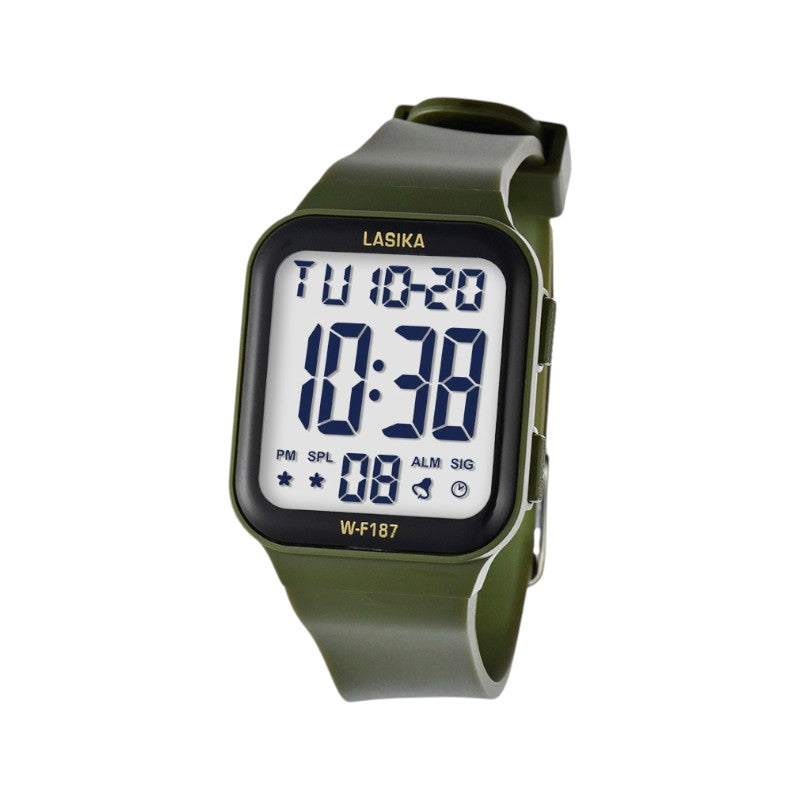 Ψηφιακό ρολόι χειρός - WF187 - Lasika - 115140 - Army Green