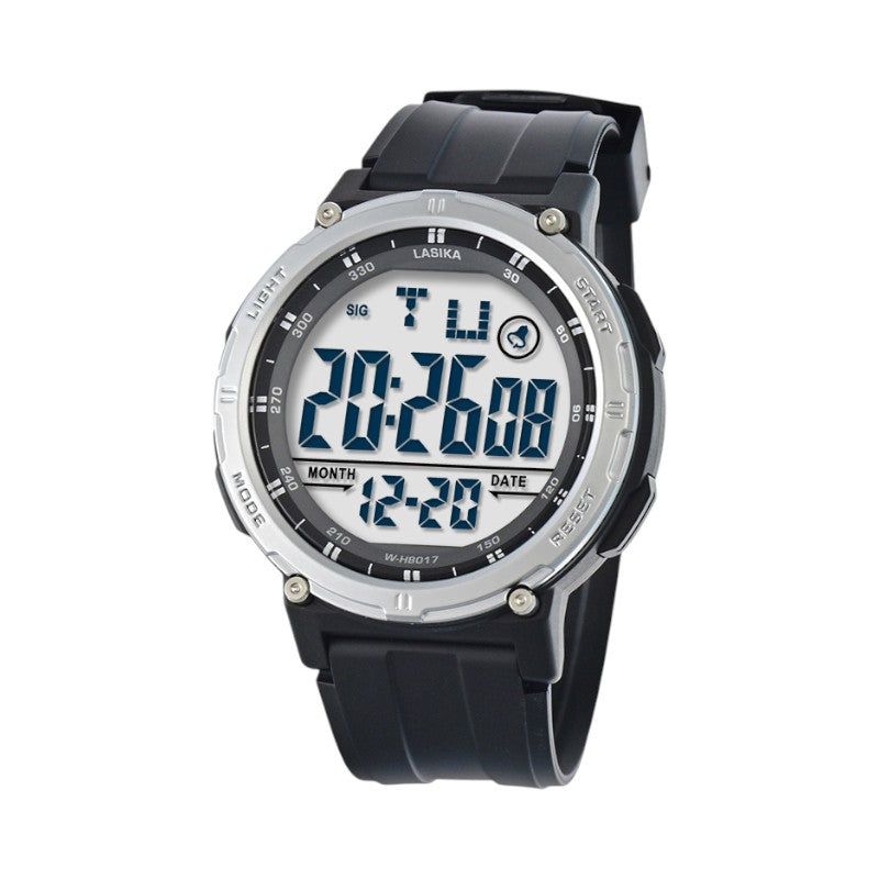 Ψηφιακό ρολόι χειρός - WH8017 - Lasika - 115161 - Black/Silver