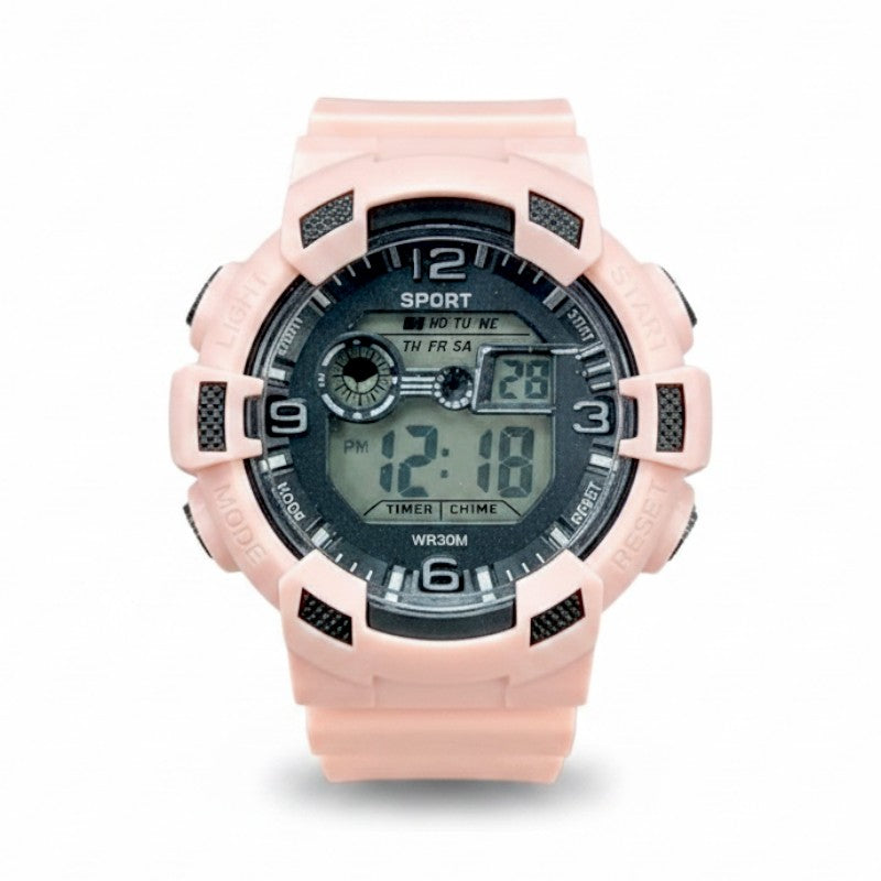 Ψηφιακό ρολόι χειρός - 73AB - 115195 - Light Orange