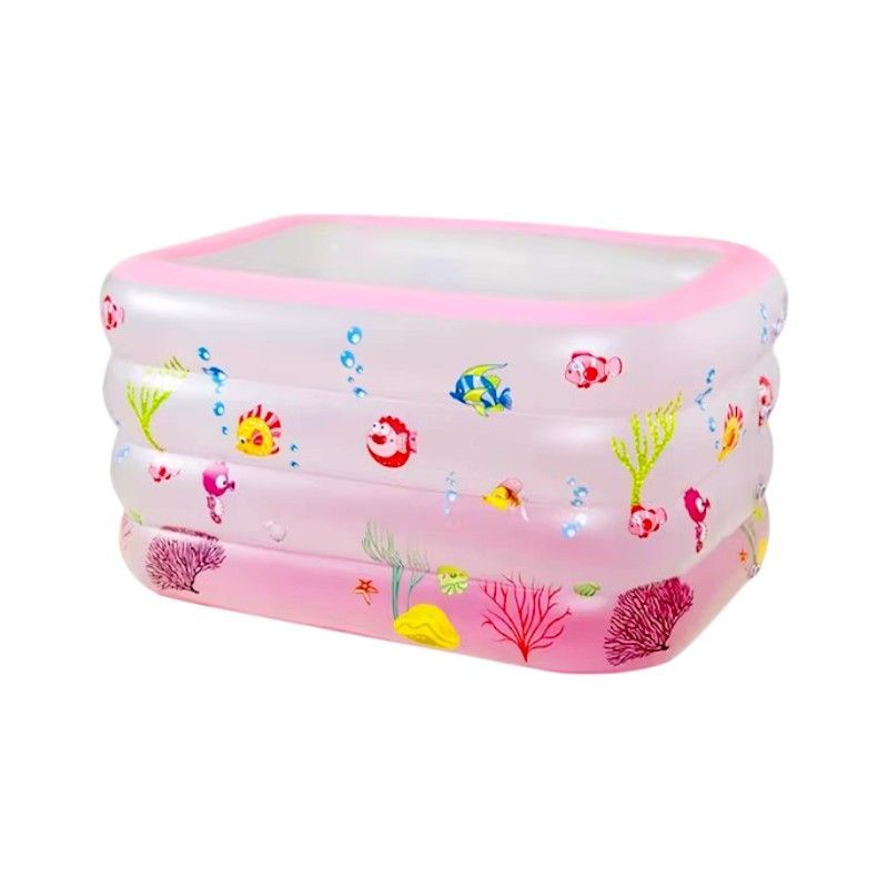 Παιδική φουσκωτή πισίνα - SL-20L - 140*100*70cm - 150955 - Pink