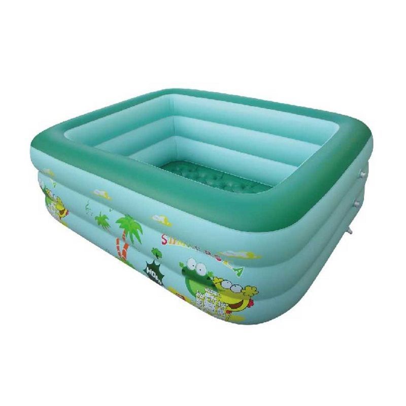 Παιδική φουσκωτή πισίνα - SL-C017 - 210*140*65cm - 151882 - Green