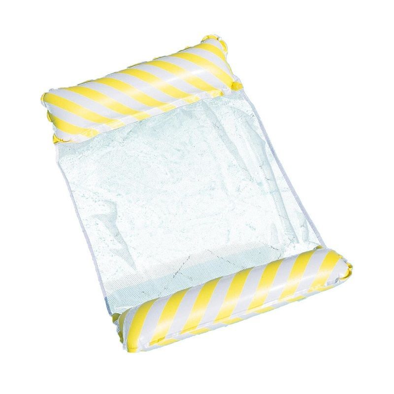Φουσκωτή αιώρα θαλάσσης - SL-D093 - 130x75cm - 152131 - Yellow