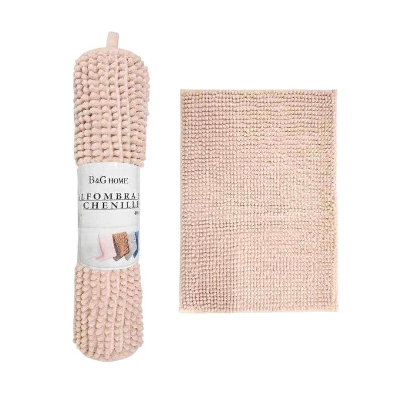 Πατάκι μπάνιου - M0839 - 40x60cm - Light Pink - 20852
