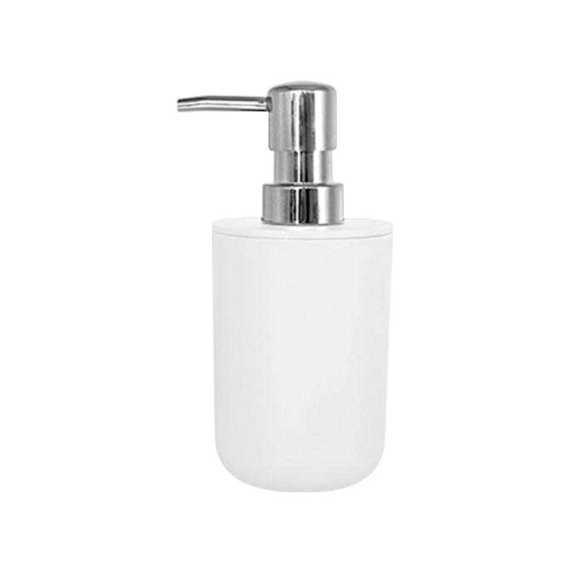 Θήκες κρεμοσάπουνου Dispenser πλαστικές - Σετ 5pcs - White - 21535