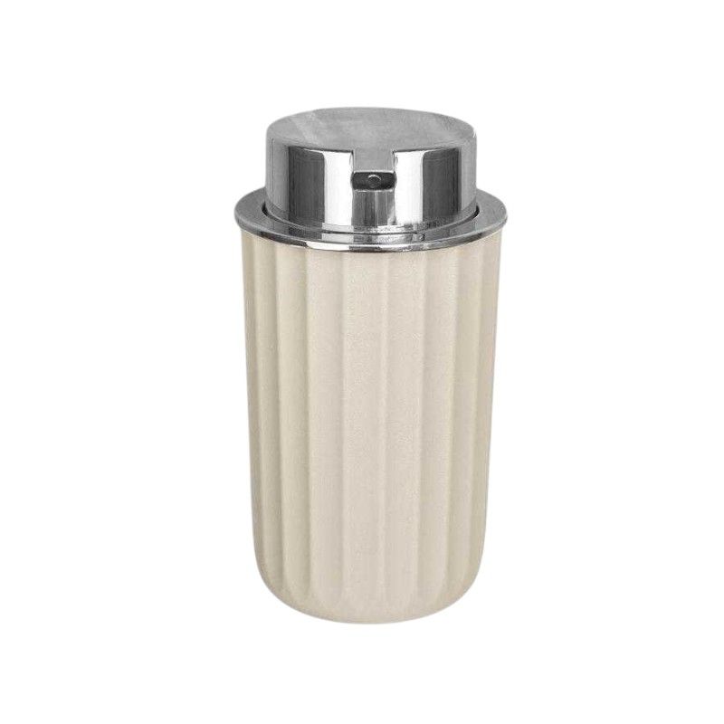Θήκες κρεμοσάπουνου Dispenser πλαστικές - Σετ 5pcs - Beige - 21559