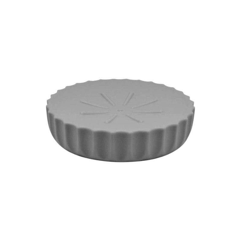 Σαπουνοθήκες μπάνιου πλαστικές - Σετ 9pcs - Grey - 21598