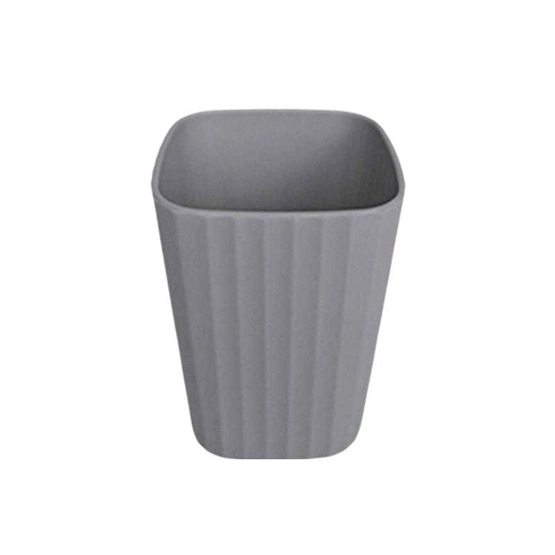 Θήκες οδοντόβουρτσας πλαστικές σε σετ 5Χ - Grey - 21603