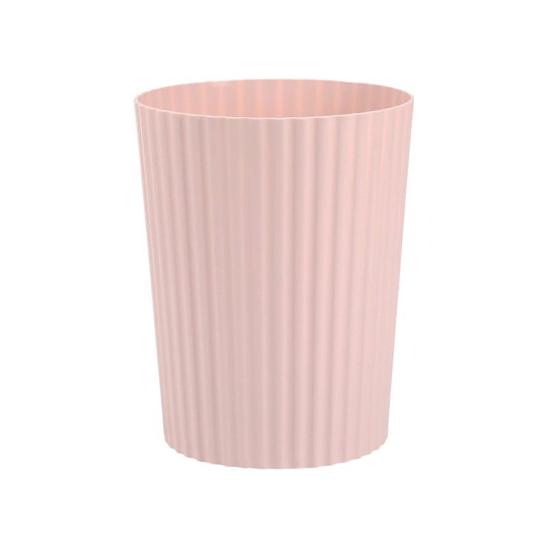 Κάδος απορριμμάτων μπάνιου πλαστικός - Light Pink - 21629
