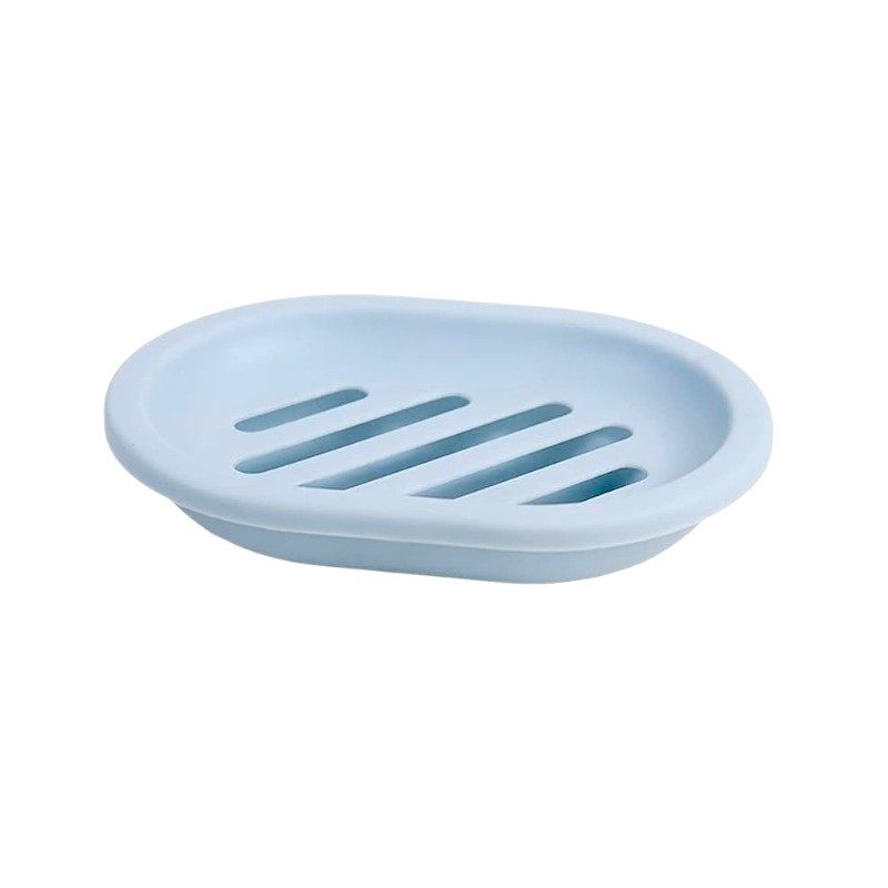 Σαπουνοθήκες μπάνιου πλαστικές - Σετ 9pcs - Light Blue - 21688