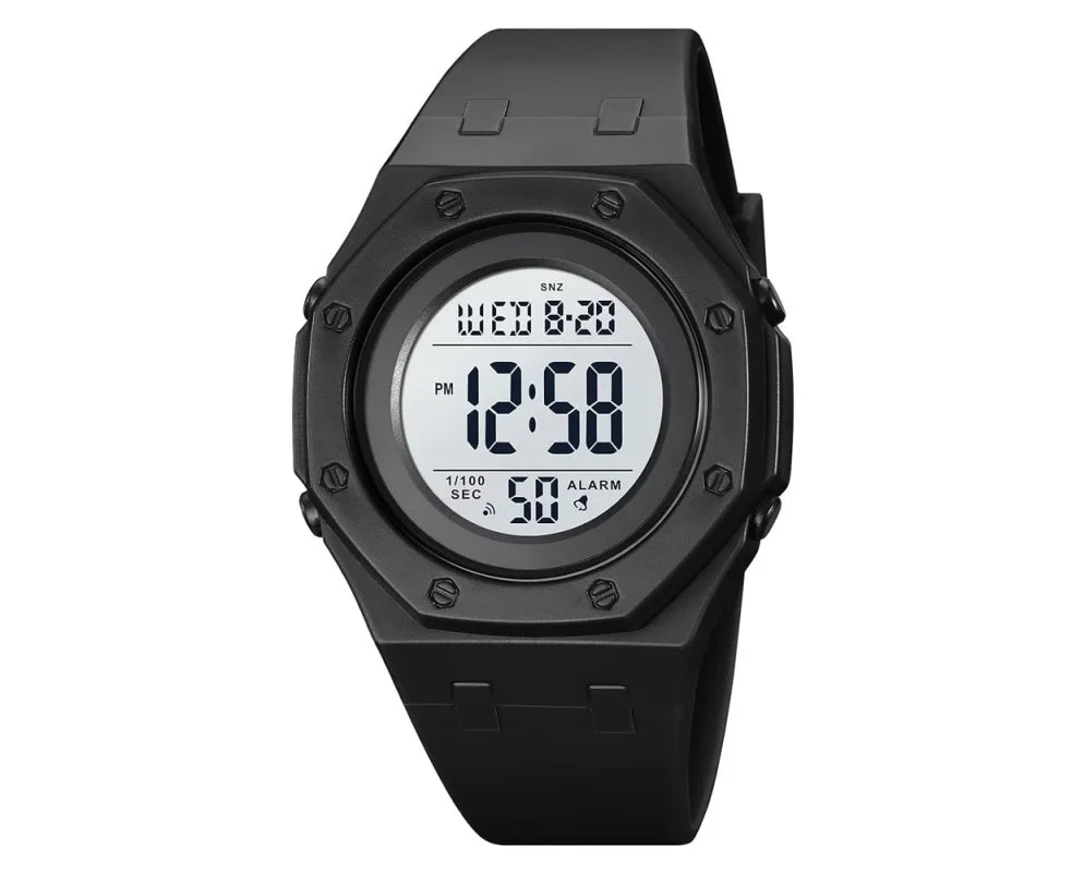 Ψηφιακό ρολόι χειρός - Skmei - 2063 - White/BlackII