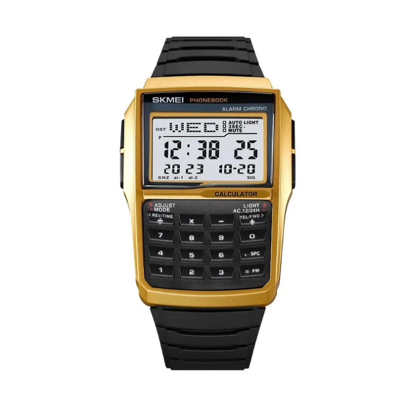 Ψηφιακό ρολόι χειρός - Skmei - 2255 - Gold