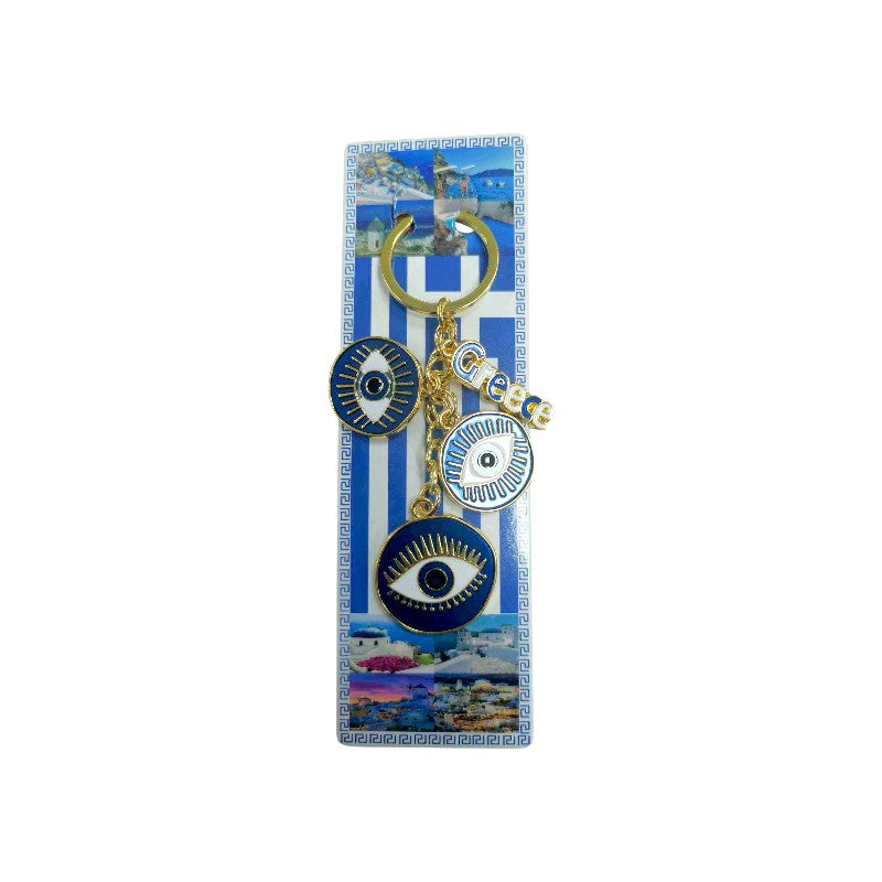 Τουριστικό μπρελόκ Souvenir - Σετ 12pcs - Greece - 227900