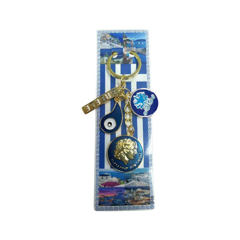 Τουριστικό μπρελόκ Souvenir - Σετ 12pcs - Greece - 227901