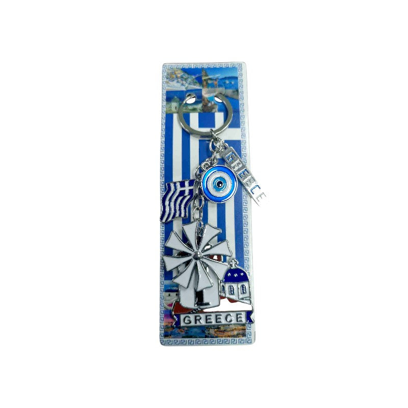 Τουριστικό μπρελόκ Souvenir - Σετ 12pcs - Greece - 227933