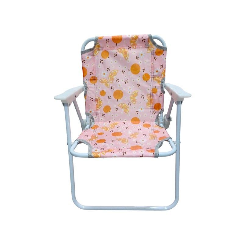 Παιδική πτυσσόμενη καρέκλα camping - 2012 - 241729 - Pink/Orange