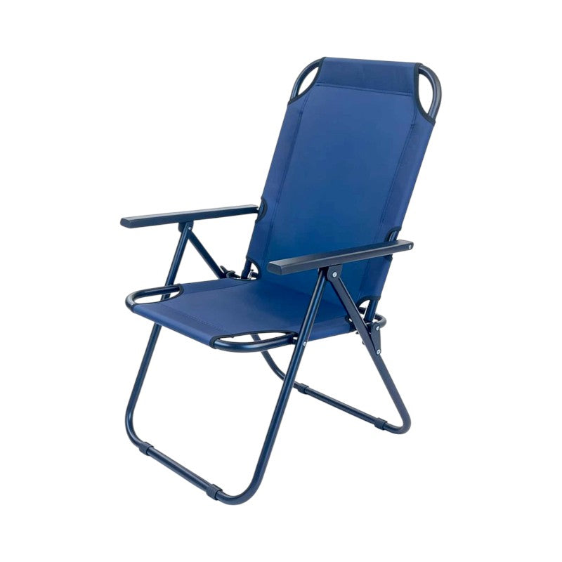 Πτυσσόμενη καρέκλα camping - 1608TFS-D - 251028 - Blue