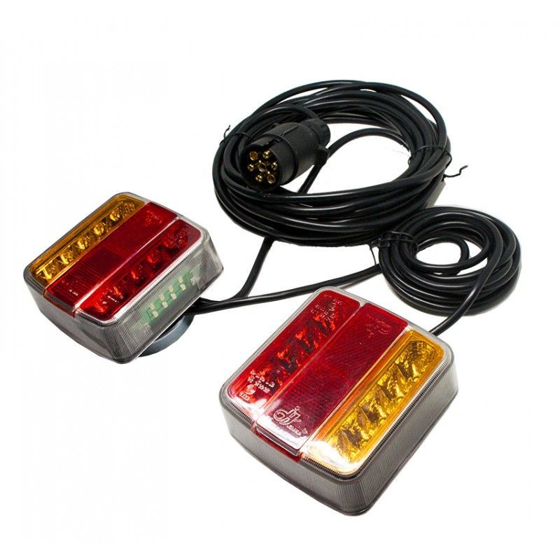 Eνσύρματα μαγνητικά φανάρια τρέιλερ - 12-24V - D2102407A/C36H - 567449