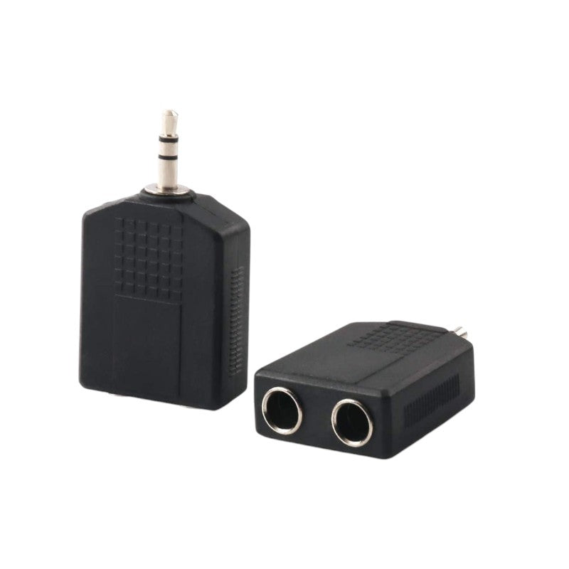 Αντάπτορας Jack 3.5mm male σε 2x 6.3mm female - 674865