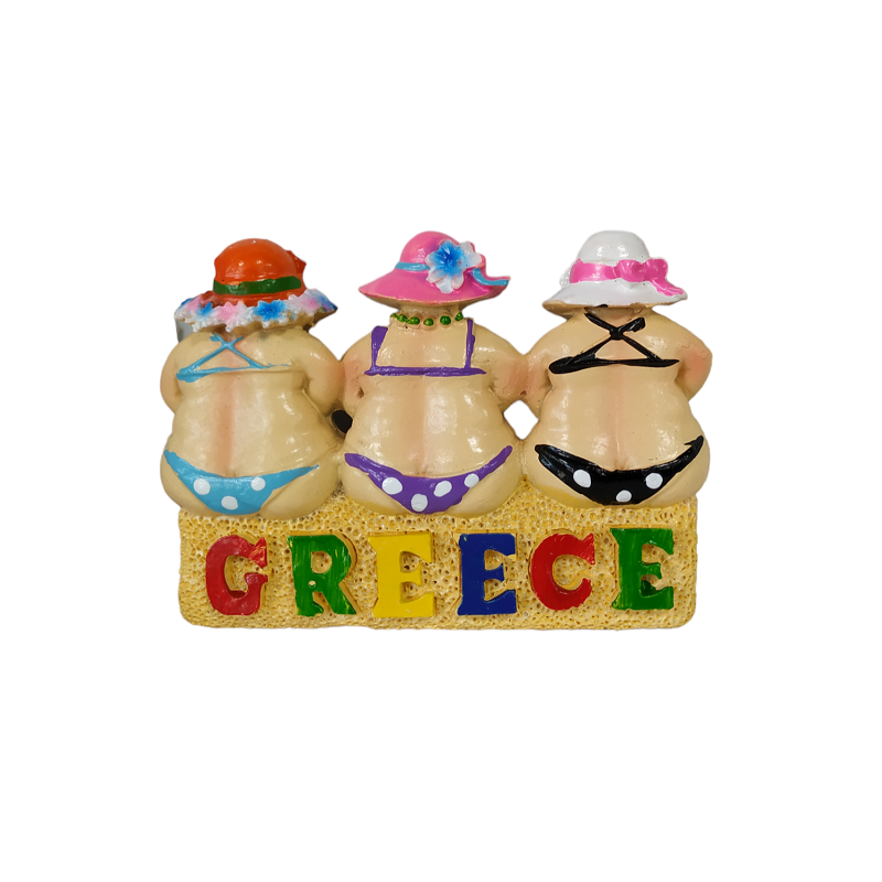 Tουριστικό μαγνητάκι Souvenir - Σετ 12pcs - Resin Magnet - Greece - 678062