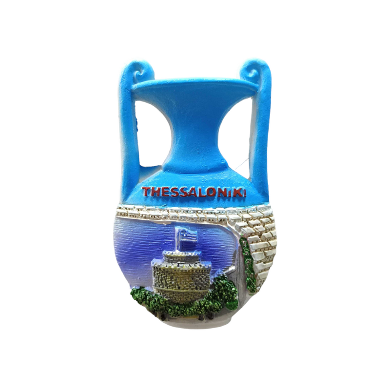 Tουριστικό μαγνητάκι Souvenir - Σετ 12pcs - Thessaloniki - 678156