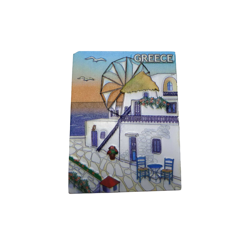 Tουριστικό μαγνητάκι Souvenir - Σετ 12pcs - Resin Magnet - Greece - 678320