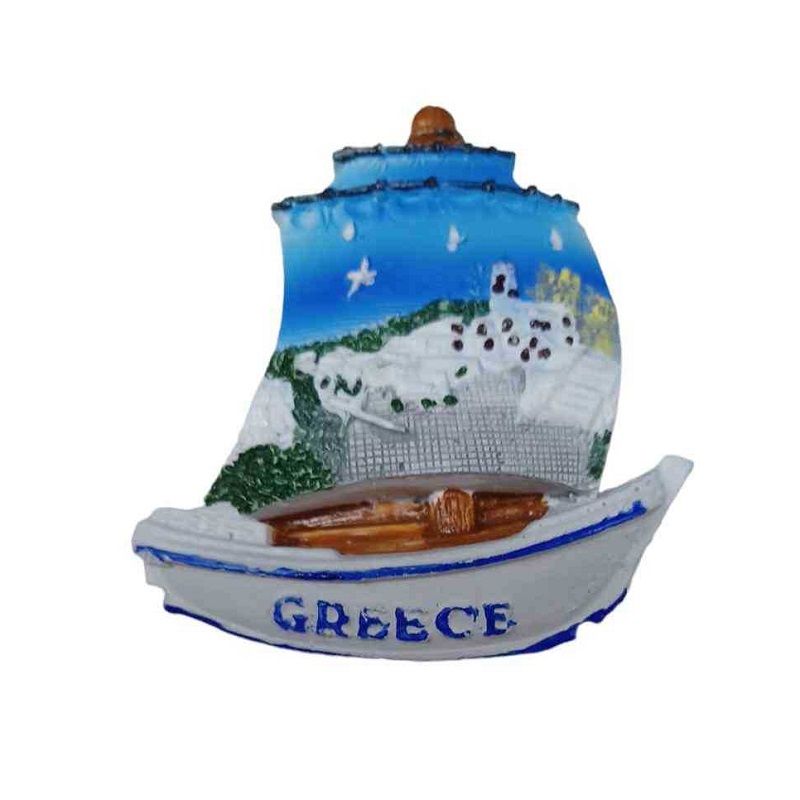 Tουριστικό μαγνητάκι Souvenir - Σετ 12pcs - Resin Magnet - Greece - 678381