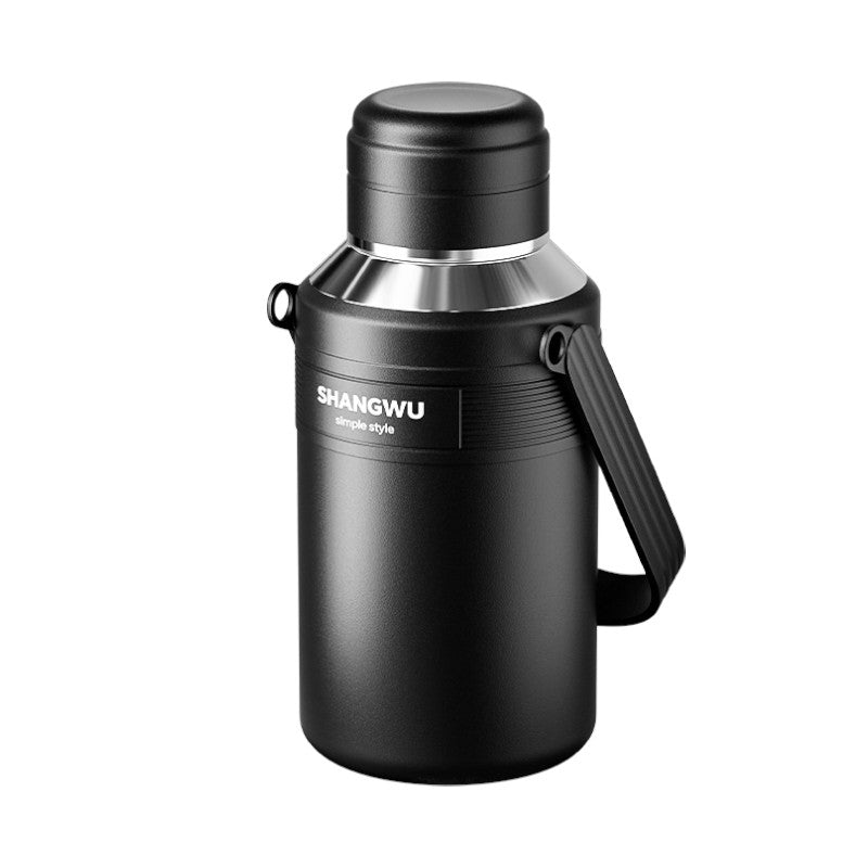 Φορητό παγούρι-θερμός - 1200ml - 696482 - Black