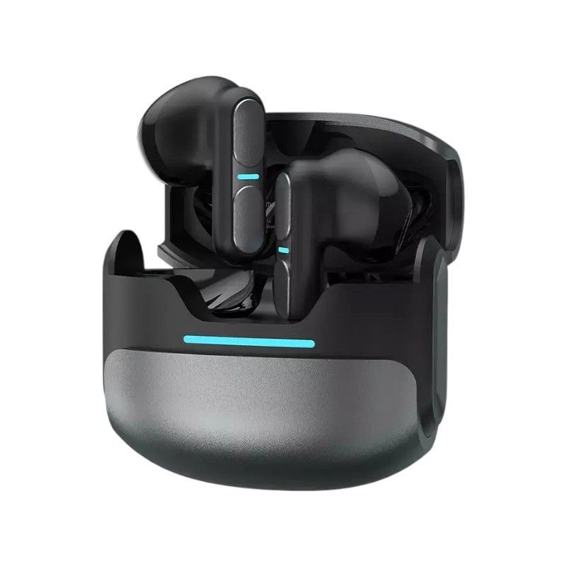 Ασύρματα ακουστικά Bluetooth με θήκη φόρτισης - TG-11 - 721289 - Grey