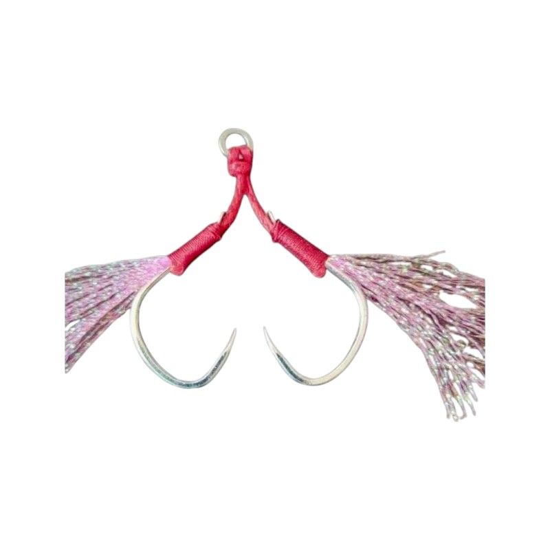 Αγκίστρι διπλό με νήμα - Assist Hooks - 4/0 - 832433