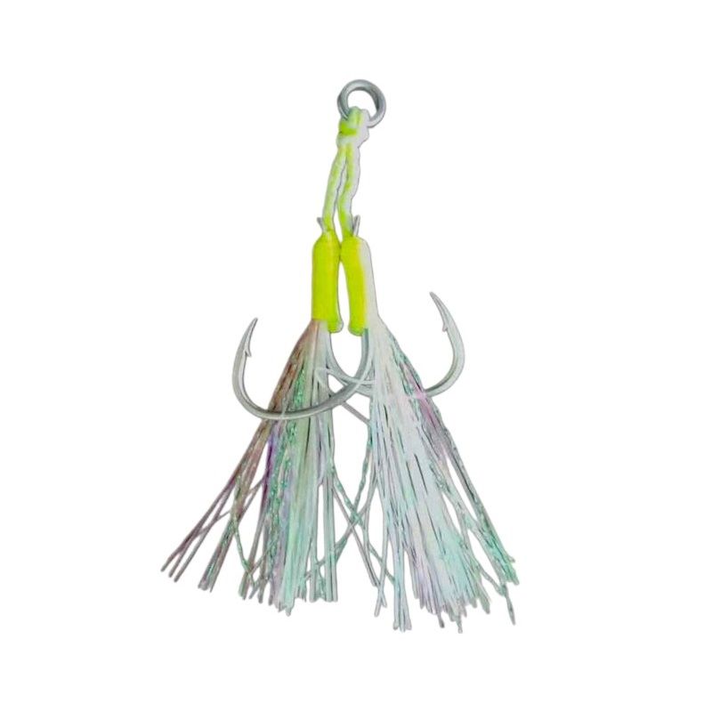 Αγκίστρι διπλό με νήμα - Assist Hooks - 2/0 - 832435