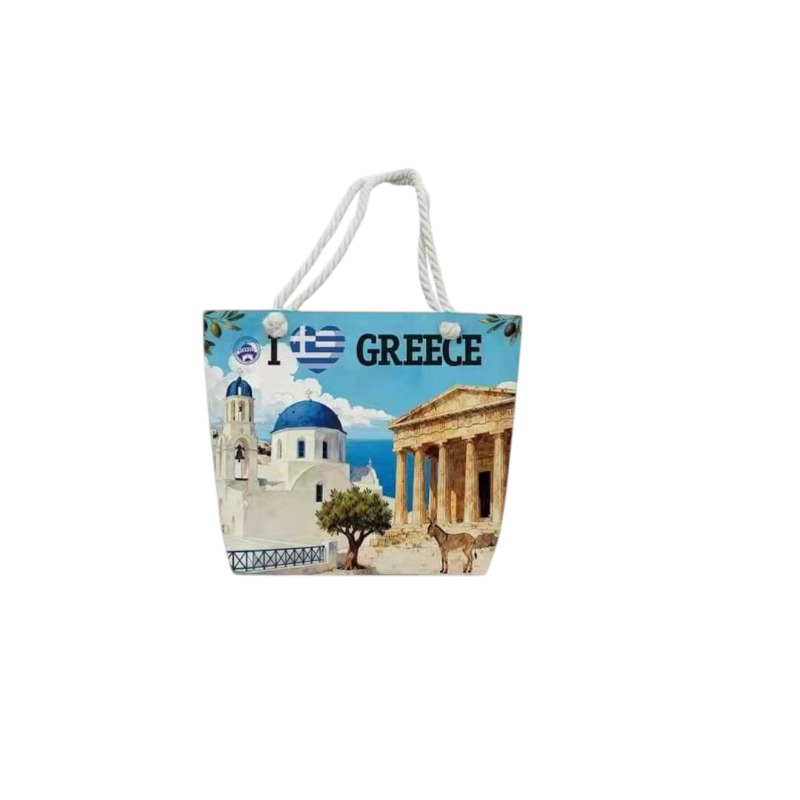 Τσάντα θαλάσσης τουριστική - Greece - 48*37*13cm - 871937
