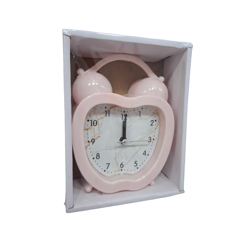 Επιτραπέζιο ρολόι - Ξυπνητήρι - 615D  - 906151 - Pink